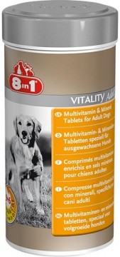 8in1 Multivitamin és ásványi anyagok felnőtt kutyáknak 70 db