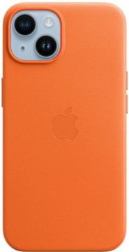 Apple iPhone 14 MagSafe Leather cover orange (MPP83ZM/A)