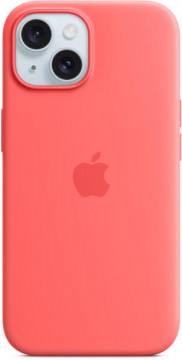 Apple iPhone 15 MagSafe Silicone case guava (MT0V3ZM/A)
