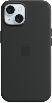 Apple iPhone 15 MagSafe silicone cover black (MT0J3ZM/A)