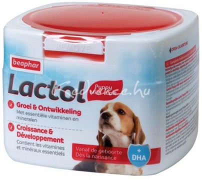 Beaphar Lactol Puppy Milk tejpótló tejpor vitaminokkal 250 g