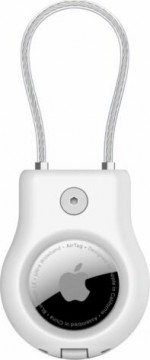 Belkin Secure Holder with Wire Cable for AirTag - white MSC009BTWH