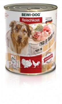 Bewi Dog Rich in Poultry 6x400 g