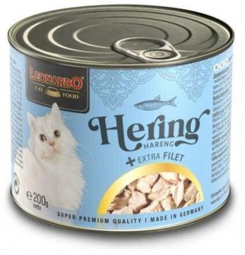 BEWITAL petfood Leonardo herring tin 200 g