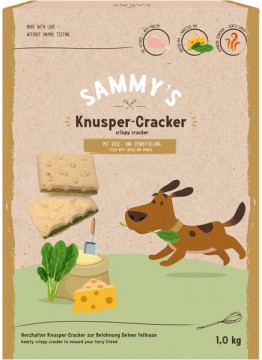 bosch Tiernahrung Sammy`s Snack Knusper-Cracker keksz 1 kg