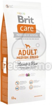 Brit Care Adult Medium Breed Lamb & Rice 2x12 kg