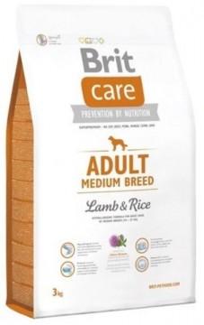 Brit Care Adult Medium Breed Lamb & Rice 3 kg