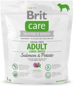 Brit Care Grain-free Adult Large Breed Salmon & Potato 1 kg