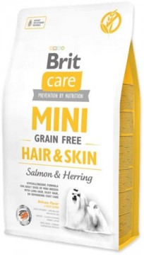 Brit Care Mini Grain Free Hair & Skin Salmon & Hering 2 kg