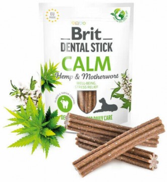 Brit Dental Stick Calm with Hemp kenderrel 251 g