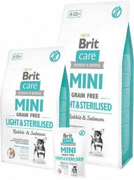 Brit Grain Free Mini Ligh & Sterilised 400 g