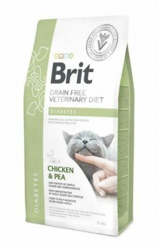 Brit Grain Free Veterinary Diet Diabetes chicken & pea 5 kg
