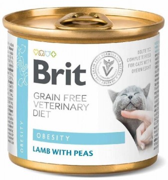 Brit Grain Free Veterinary Diet Obesity lamb & pea 200 g