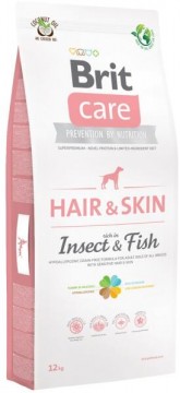 Brit Hair & Skin Adult S-XL Insect & Fish 12 kg
