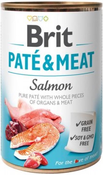 Brit Pate & Meat Salmon 400 g