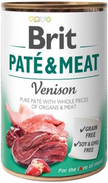 Brit Paté & Meat Venison 24x400 g