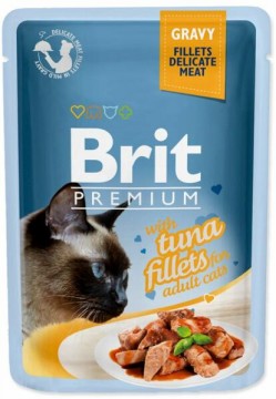 Brit Premium Adult tuna fillets in gravy 85 g