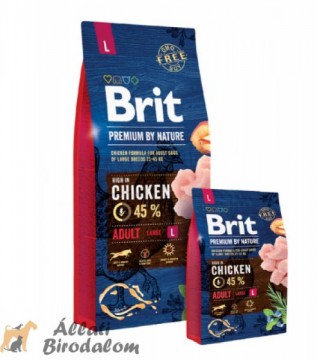Brit Premium by Nature Adult Large Chicken 8 kg