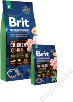 Brit Premium by Nature Extra Large Adult Chicken 2x15 kg