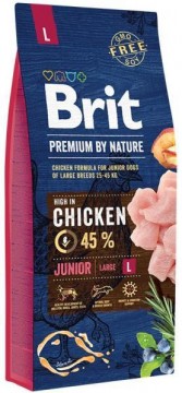 Brit Premium by Nature Large Junior 2x15 kg
