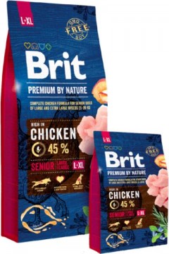 Brit Premium by Nature Senior L-XL 2x15 kg
