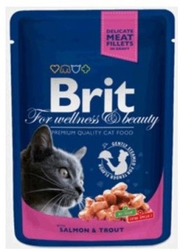 Brit Premium Cat salmon & trout 100 g