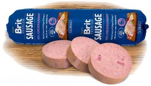 Brit Premium - Sausage Chicken & Rabbit 800 g
