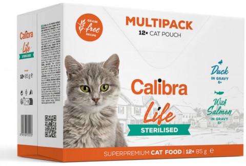 Calibra Life Sterilised Multipack 12x85 g