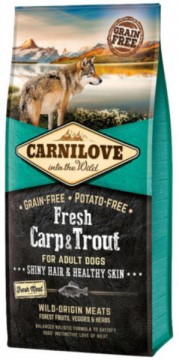 CARNILOVE Adult Dog Ponty Trout Hair Healthy Skin 2x12 kg