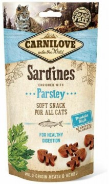 CARNILOVE Semi Moist Snack szardíniával és petrezselyemmel 50 g