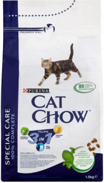 Cat Chow 3in1 turkey 1,5 kg