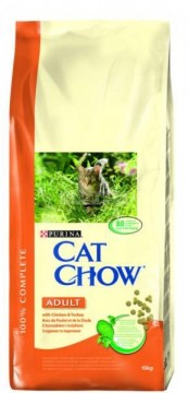 Cat Chow Adult chicken & turkey 15 kg