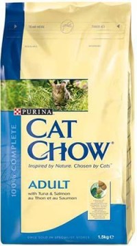 Cat Chow Adult tuna & salmon 15 kg