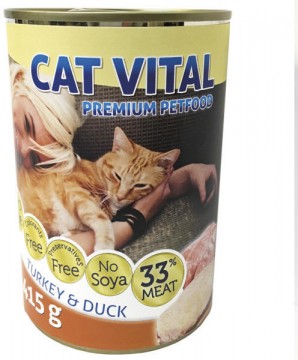 Cat Vital Duck and turkey 415 g