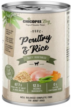 Chicopee Dog Adult Pure Winged & Rice 400 g