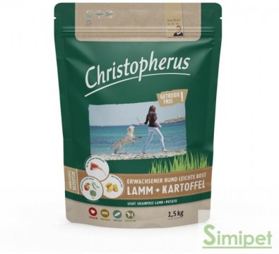 Christopherus Light Grainfree Lamb & Potato 1,5 kg