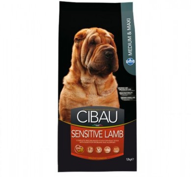 CIBAU Sensitive Lamb Medium/Maxi 12+2 kg