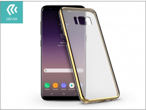 DEVIA Glimmer - Samsung Galaxy S8 Plus G955F case champagne gold...