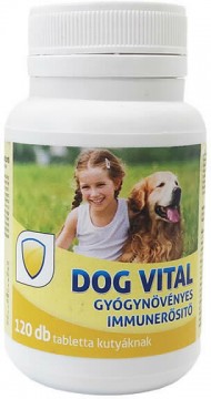 DOG VITAL Gyógynövényes immunerősítő 120 db
