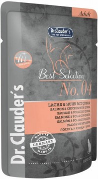 Dr.Clauder's Best Selection No.04 salmon & chicken with quinoa 85...