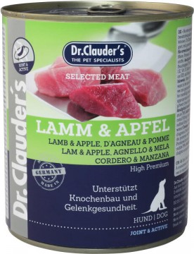 Dr.Clauder's Selected Meat Lamb & Apples 800 g