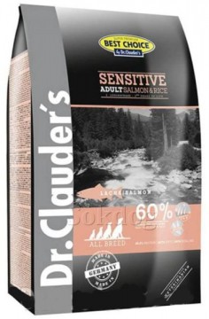 Dr.Clauder's Sensitive Adult Salmon & Rice 4 kg