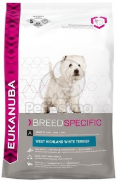 EUKANUBA Adult West Highland White Terrier 2,5 kg