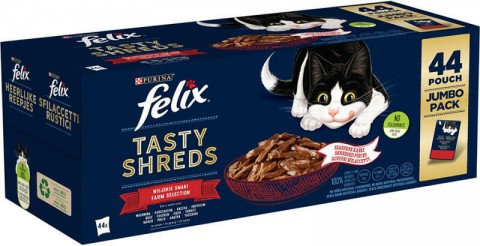 FELIX Fantastic Tasty Shreds 44x80 g