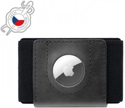 FIXED Tiny Wallet for AirTag - black FIXWAT-STN2-BK
