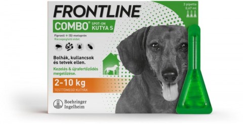 Frontline Combo Spot On S 2-10 kg 3x0,67 ml