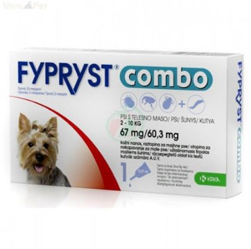 FYPRYST Combo kutyáknak 2-10 kg 0,67 ml