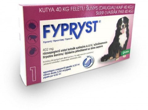 FYPRYST Spot On XL 40 kg feletti kutyáknak 3x4,02 ml