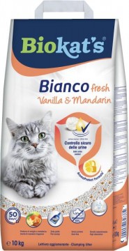 Gimborn Biokat's Bianco Fresh vanília és mandarin 10 kg