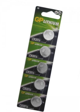 GP Batteries CR2016 (5)